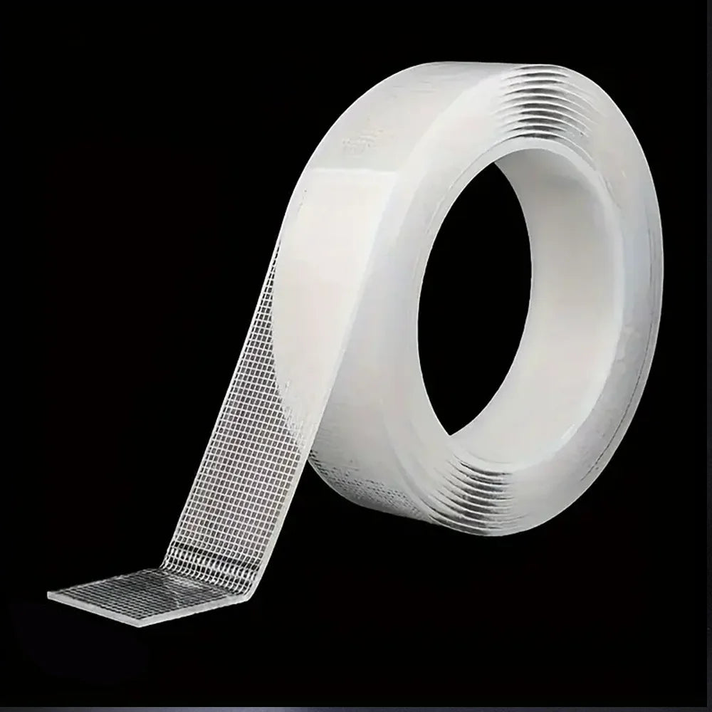 Nano Mesh Double-sided Adhesive Tape Reusable Transparent Traceless Acrylic High Viscosity Universal Wall Fix Tape