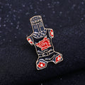 Eagle Brooch and Enamel Pin Peace Was Never an Option Lapel Pin Fan Collection Gift Black Knight Funny Sarcasm Accessory