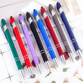 Promotional Gift Custom logo Pen Stylus Metal Pen Touch Ball Point Pens for Promotion