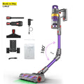 LIIMOO 380W BLDC Motor 28KPA Vacuum Smart Bathroom Floor Cleaner Cordless Bagless Electric Cleaner for Cars