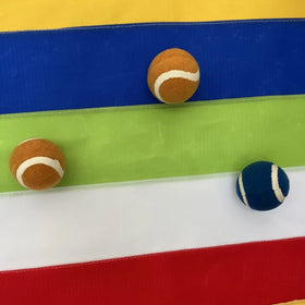 Wall-mounted Home Office Amusement Game Plush Sticky Ball Colorful Reusable Nylon Hook and Loop Fastener Tape