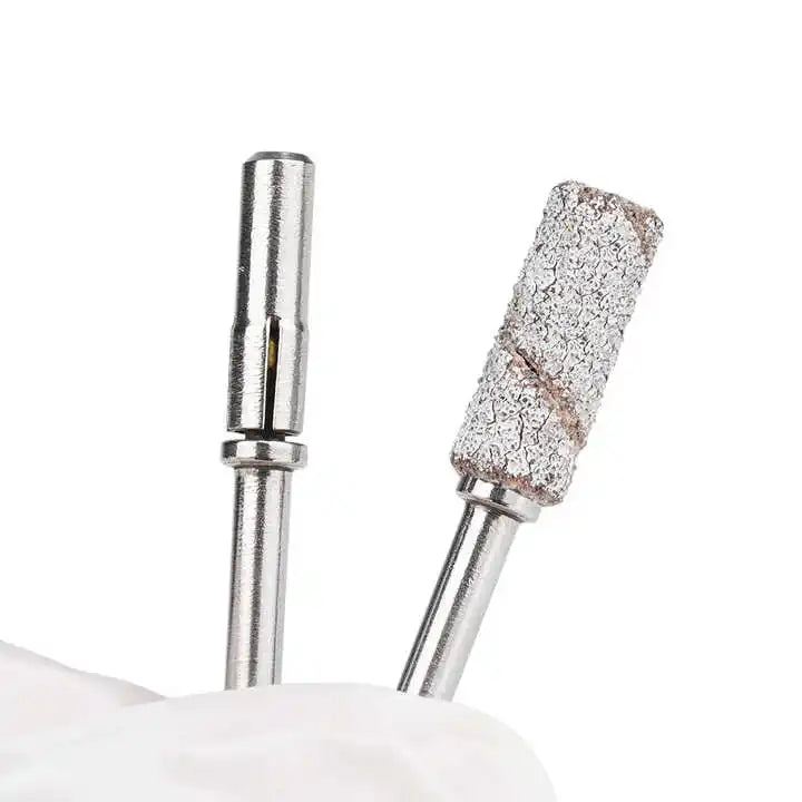 3.1mm Stainless Steel Small Sanding Bands Manicure Tool Easy Off Mini Nail Sand Band Mandrel for Nail Drill Bits