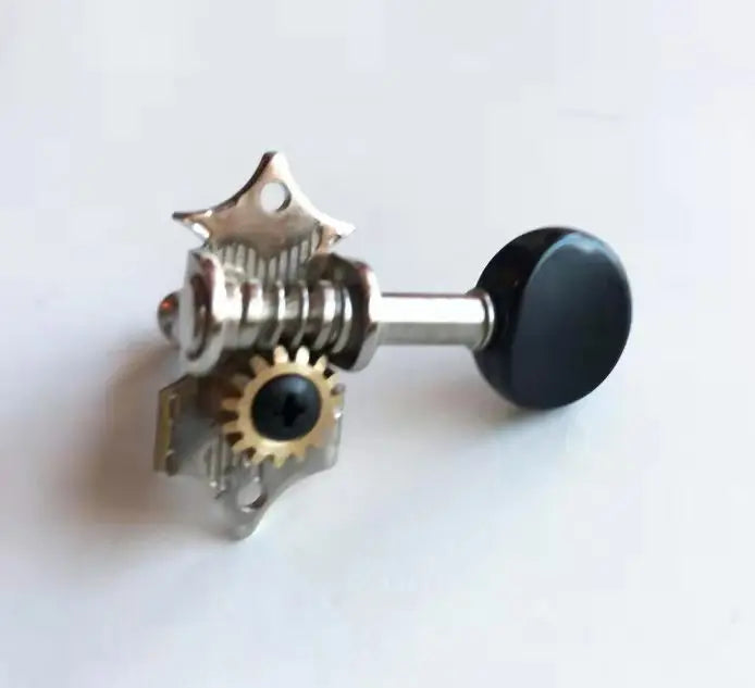 Black Plastic Guitar Tuning Machine Pegs Tuners