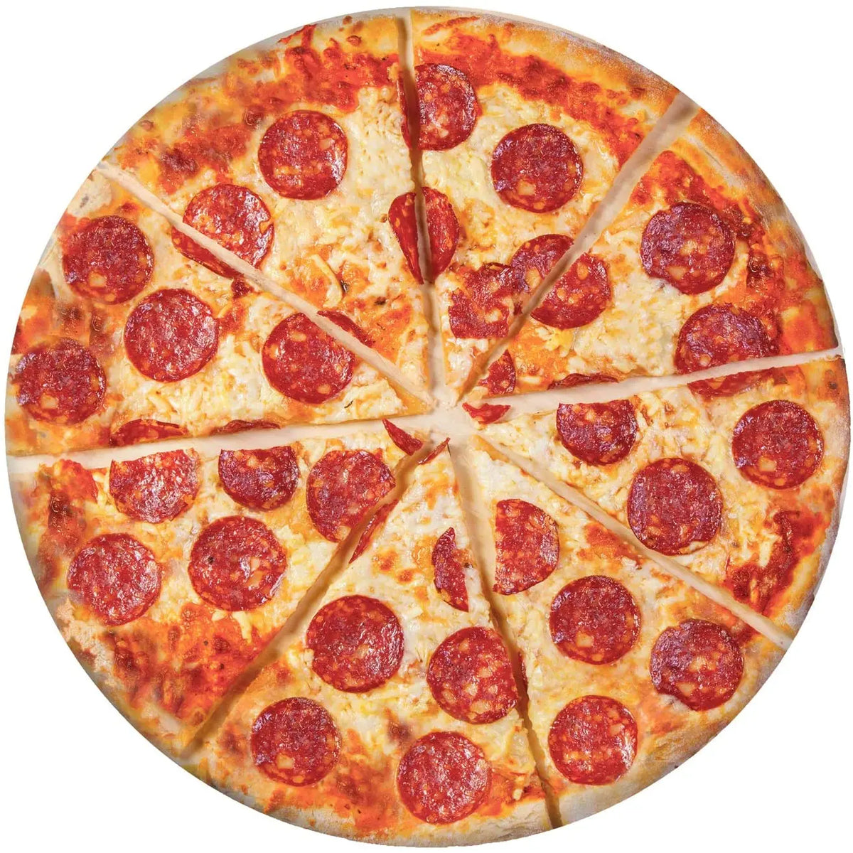 Hot Sale 100% Polyester Soft Giant Pizza Food Tortilla Blanket Flannel Fleece Pizza Blanket