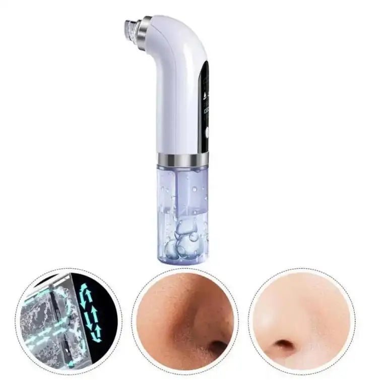 Best Sellers 2024 Electric Nose Suction Removal Machine Pore Cleaner Blackhead Vacuum BlackHead Remover 6 Suction Heads