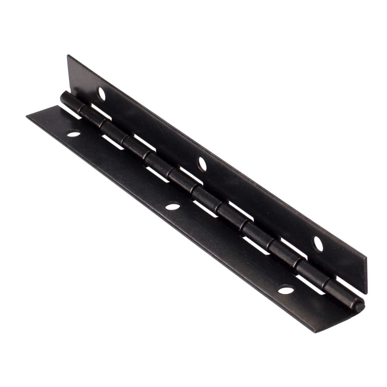 6 Inch Piano Hinge Continuous Hidden Concealed Black Iron Steel Economical Offset Small Single Wrap Piano Hinges