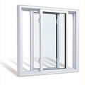 TOMA Apartment Security Entry Window Sliding Doors with Sound Insulation Modern Aluminum Alloy Frame & Glass 5 Year Warranty