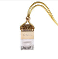 10ml Car Diffuser Air Freshener Square-Shaped Empty Glass Perfume Bottle Hanging Design
