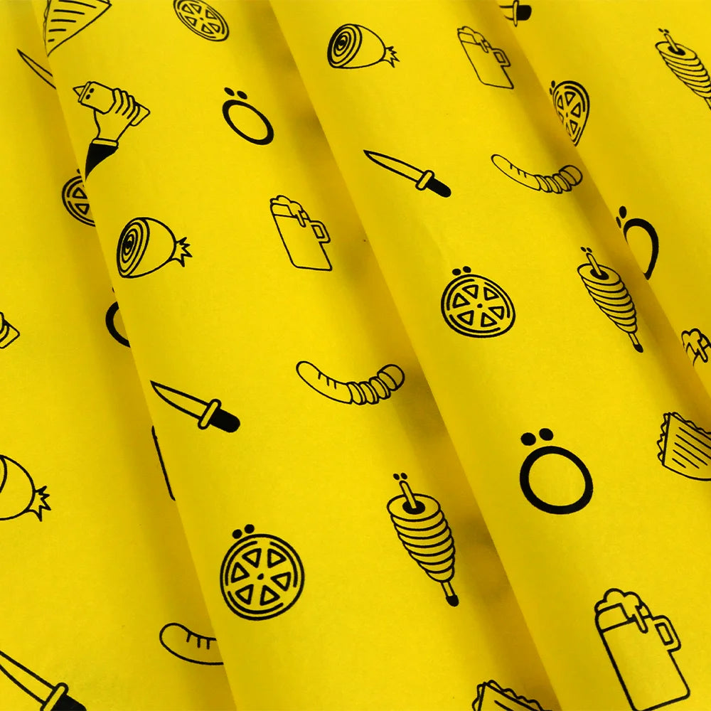 Butter Paper Wrapping Roll Packaging Butter Paper With Printing Paper