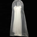 Wholesale Dust-Proof Covers Bride Gown Storage Bags Wedding Dress Garment Protector Clothing Cover Transparent Wardrobe Case