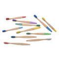 Wholesale High Quality Eco-friendly Bamboo Toothbrush Biodegradable Soft Bristles Organic Natural for Adults Use at Home