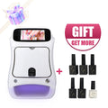 New Arrival 3D DIY Pattern Smart Finger Nail Printer Machine 3D Digital Nails Art Automatic Dryer Electric Supply-on Sale!