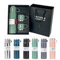 2025 Trending Product Gift Set Vacuum Flask Portable Multifunction Thermos 500ml Stainless Steel Water Bottle With 3 Lid