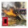 EN 13501 CE Certified 6X8 m 19.8X26 Ft Extreme Emergency Lithium Car Fire Blanket EV