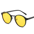 1984 Flat Lens Glasses Wholesale Sunglasses a Positive Lens Glasses Foreign Trade Oval Frame UV protection
