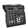 Biner B4 High Quality Professional Portable 4 Channel Built in 99 DSP Digital for Computer Recording 4 Channel Audio Mixer