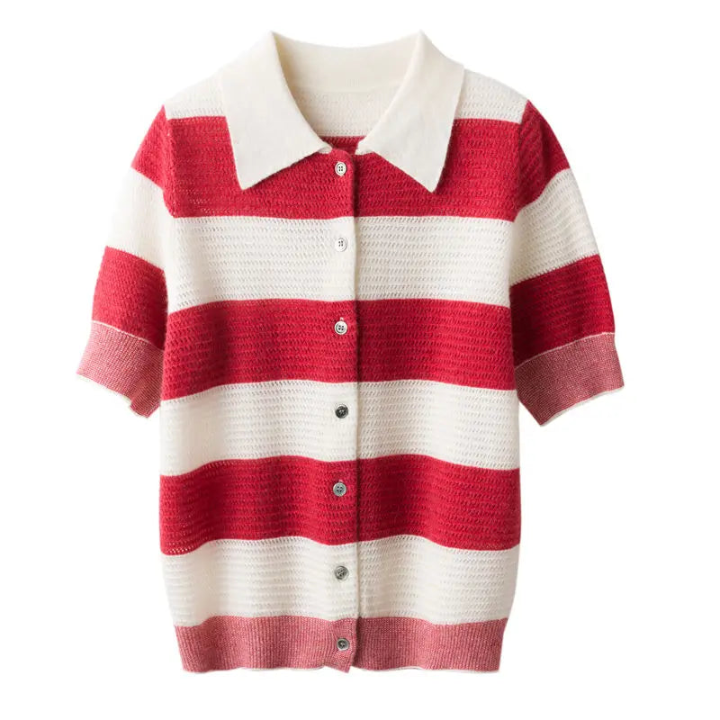 2024 Custom Design Oem Cashmere Merino Wool Sweater Men Woolen T-shirt