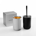 Custom Logo 300ml Coffee Mug Single Wall Stainless Steel Insulated Tumbler Drinking Tumbler with Lid
