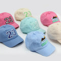 BSBH 2024 Summer Cotton Baby Boy Hat Outdoor Beach Sun Hat Toddler Kid Baseball Cap for Children and Girls