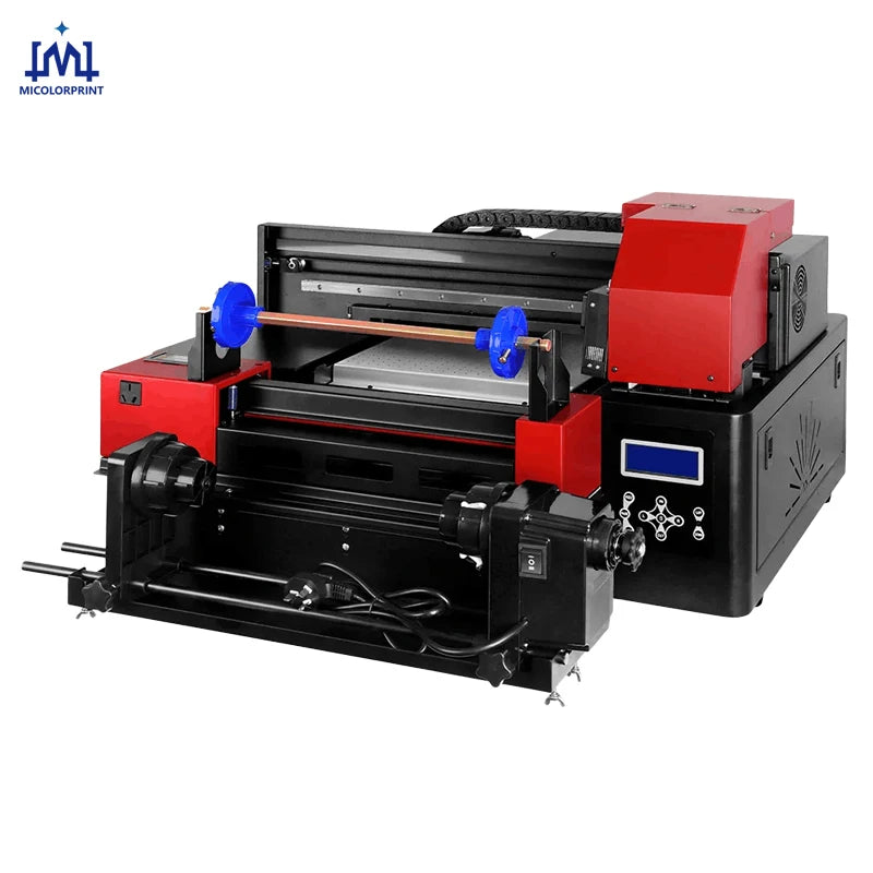 UV DTF Printer Roll to Roll Cup Wrap Sticker Printer 30cm A/B Film 2 in 1 XP600 Impresora UVDTF Printer Machine