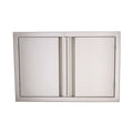 Modern Stainless Steel SUS 304 Kitchen Cabinets Original BBQ Island 33 X 22 X 3 Inch Brushed Color Hinge Accessories Included