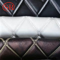 Factory Price Custom Embossed Embroidered PVC Synthetic Leather for Car Seat Cover Bag Ornament Making