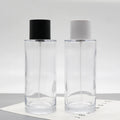 New Design Big Capacity 250ml Round Crimp Neck Parfum Fragrance Glass Spray Perfume Bottle