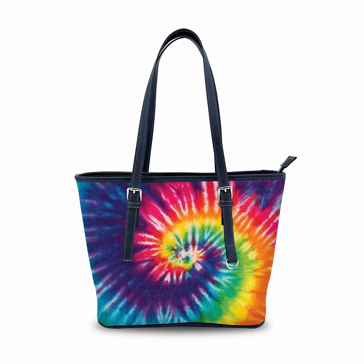 Women's Beautiful Reusable Shopping Tote Bags Heavy Duty PU Material with Anti-Theft Pocket for Summer Use Tote Bag