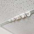 Hookei Factory Sale Strong Adhesive Ceiling Hooks Self Adhesive Towel Wall Hanger Ceiling Plastic Hook With Foam Adhesive
