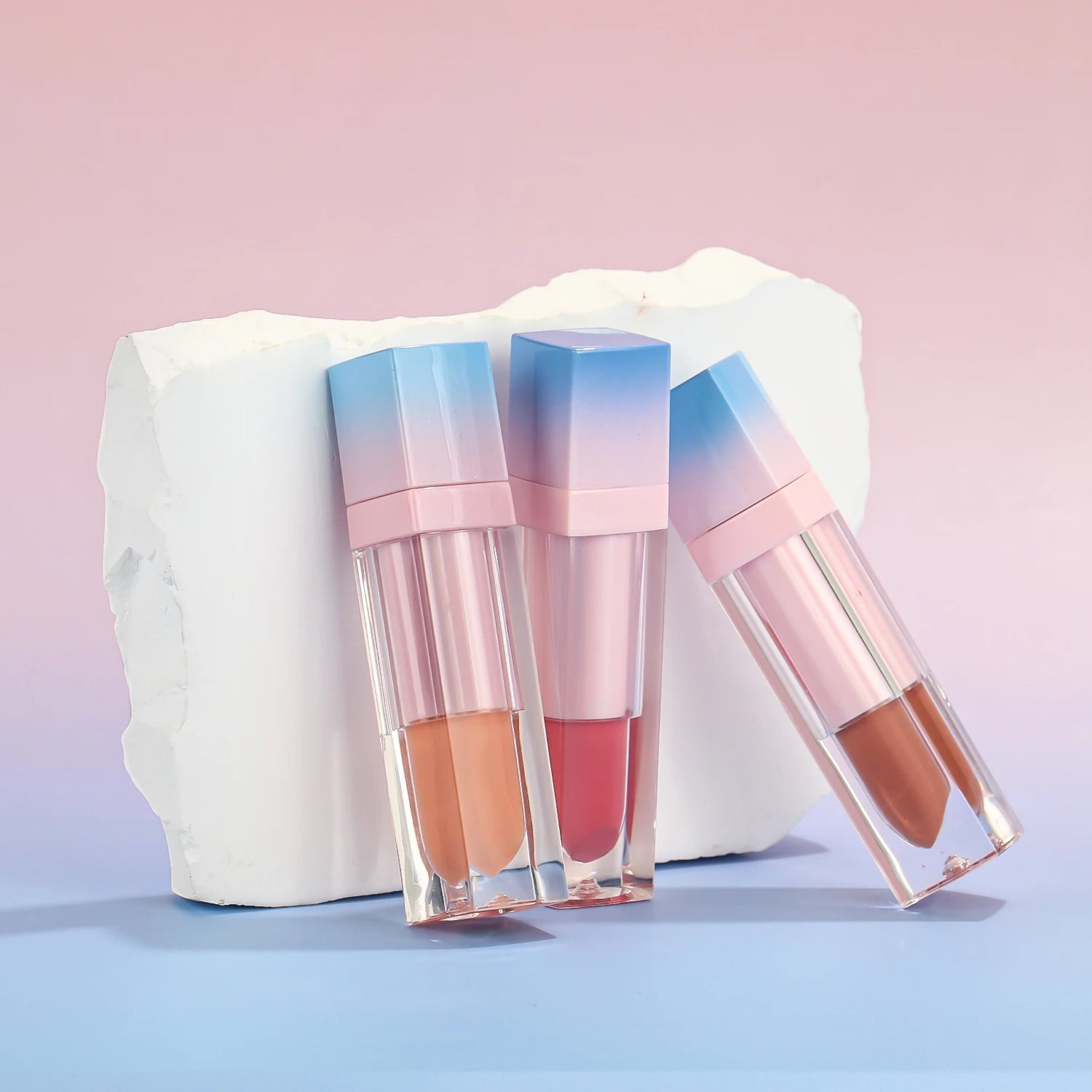 Sample Free Liquid Lipstick Vegan Moisturizing Lipgloss Vender Wholesale Lipgloss Pigment with Packaging