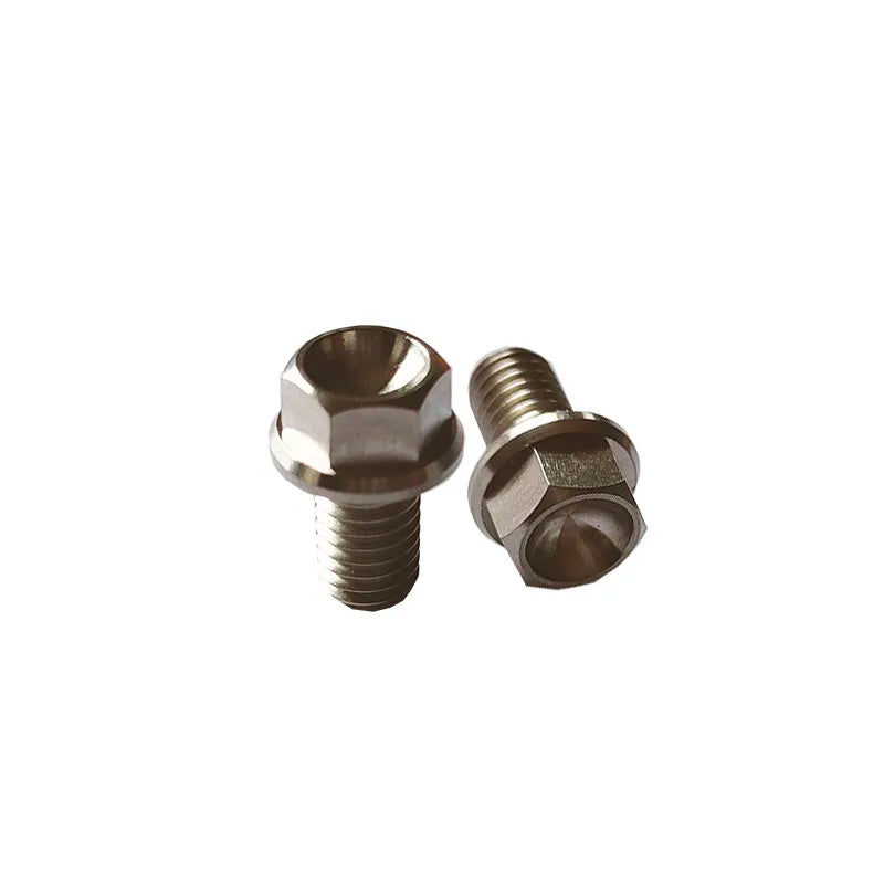 Factory Price of M6x10MM Gr5 Titanium Flange Head Bolt for Fixing Motorcycle