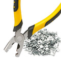 1 Plier with 300 Nails Bird Cage Card Buckle Pliers Farm Equipment Animal Cages Installation Clamp Quail Rabbit Cage Plier