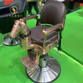 Commercial Synthetic Leather Kids Barber Chairs with Adjustable Height 360 Degrees Rotation for School Hotel Workshop Use Modern
