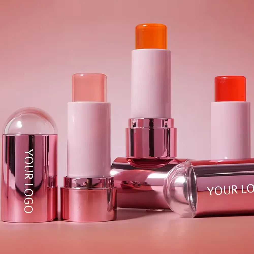 New Arrived Water Moisture Vegan Creamy Blush Custom Private Label Ph Color Changing Jelly Blush Stick