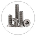 M2 M3 M4 M5M6 ISO14581 18-8 Stainless Steel Torx Star Shape Anti Theft Screw Torx-plus Countersunk Head Machine Screw with Holes