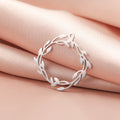 Fashion Stainless Steel Wreath Charm Gold Color Flower Wreath Pendant  Jewelry Accessories for Necklace Bracelet