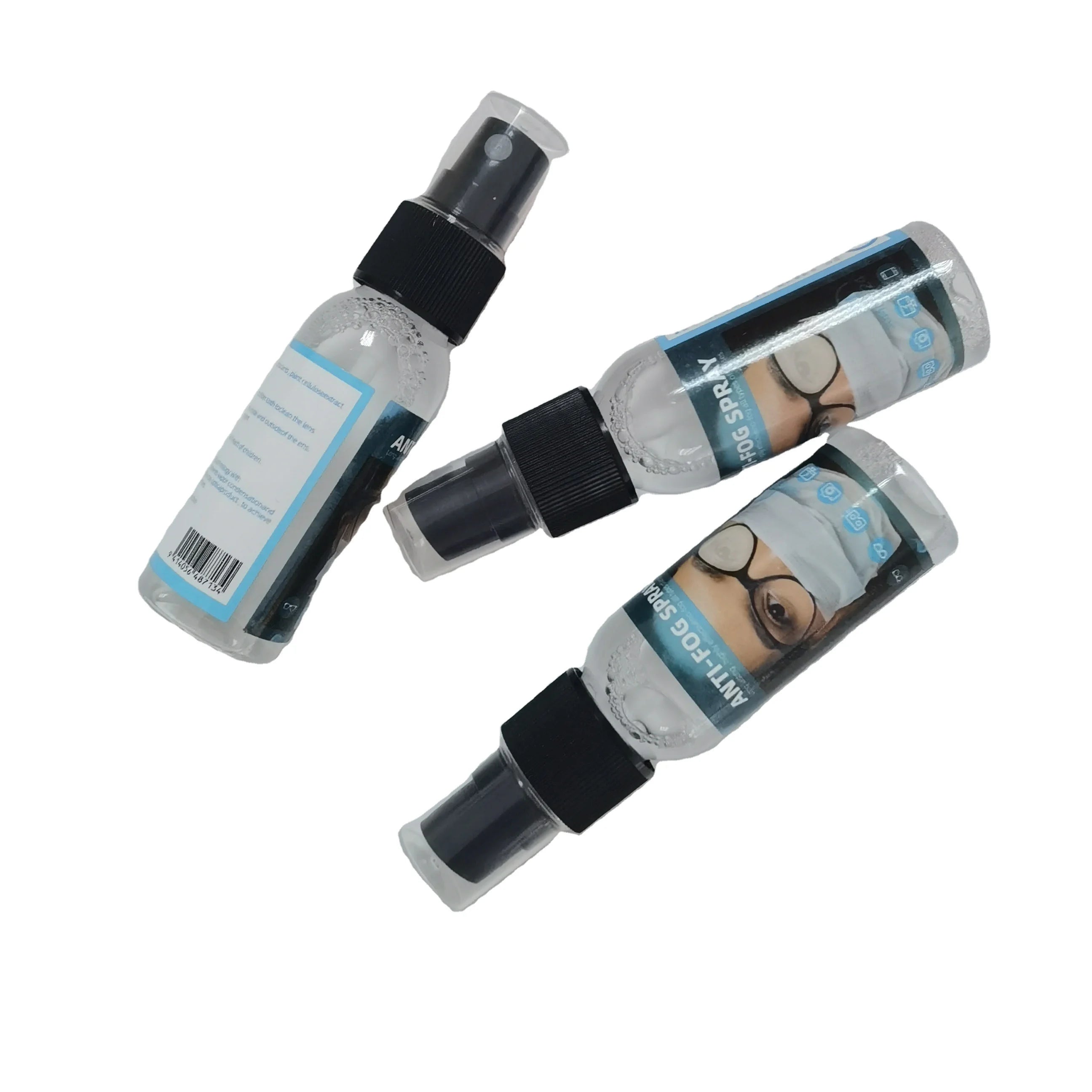 Custom 30ML Eco-friendly Portable Anti-Fog Lens Spray Customized Color Customised Packaging for Cleaning Glass Eyeglasses Care