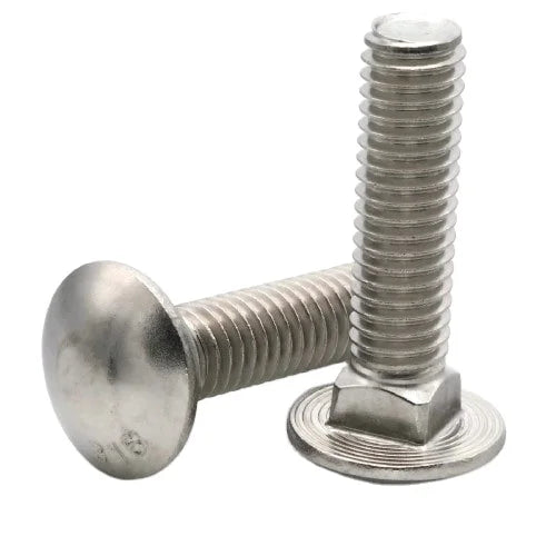 China Factory Customized DIN 603 Carriage Bolt Carbon Steel and Stainless Steel 316/304 Industrial Fasteners