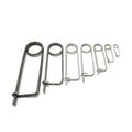 Customized Titanium Zinc Stainless Steel Rectangular Lock Pin R-Type Spring Clip Safety Lock Pins