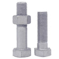 China Factory Carbon Steel Dacromet Hot Dip Galvanizing Heavy Hex Bolt Half Thread DIN931 Partially Threaded