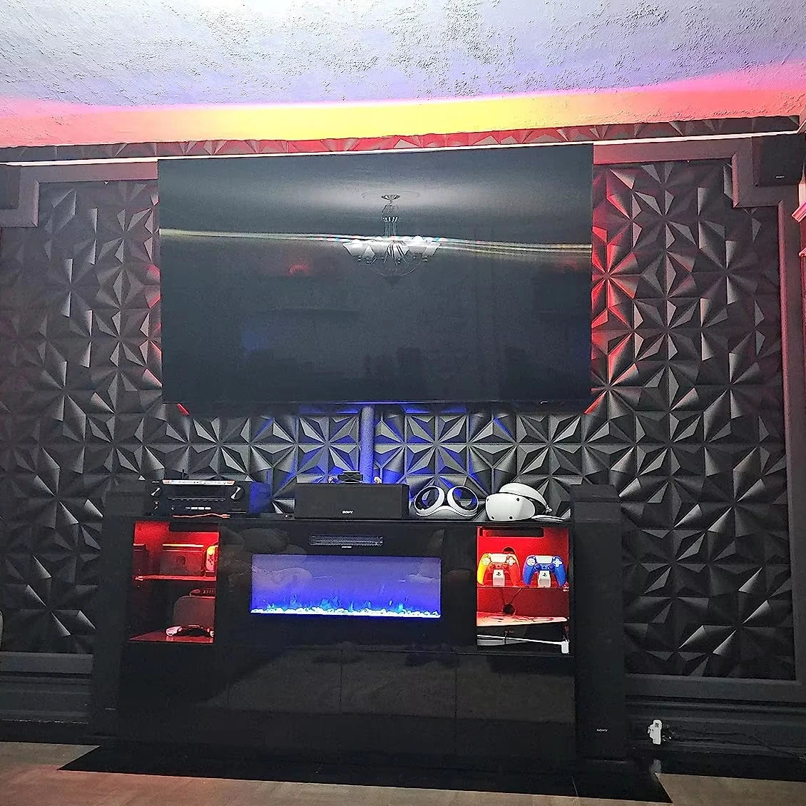 Hot Selling Modern Style PVC Wall Panel 3D Waterproof Interior Decorative Wall Boards for Hotel