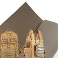 Camouflage Coyote Brown 1000D Laminated Cordura Fabric Bonded 500D Abrasion Resistant PU Coated Woven Bag Garment for Girls