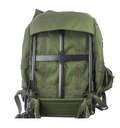 Green Color Hot Sale Outdoor Travel Special Shoulder Large Capacity Backpack  with Iron Frame Bag