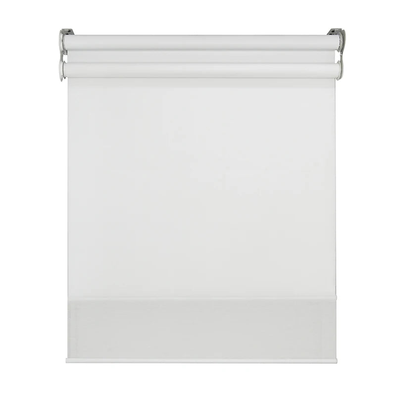 Factory Price Electric/Manual Day and Night Double Layers 100% Blackout Roller Blinds for Window