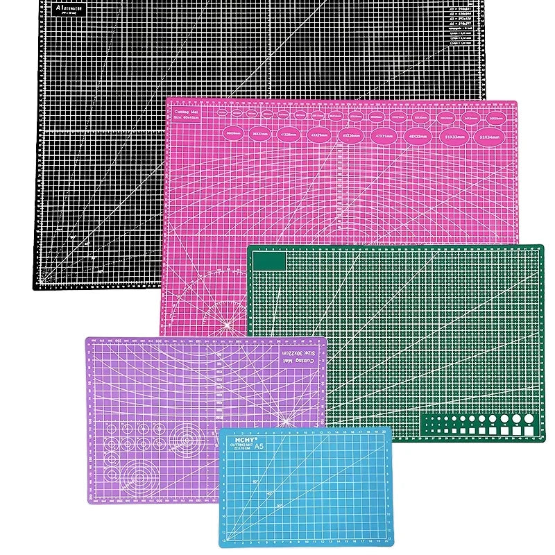 A2 A1 Self Healing Silicone PVC Large Cutting Mat Thick Office Sewing Mats for Cutting and Sewing