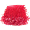 Customized Colorful Glass Bead Chain Beaded Trimming Fringe Pearl Tassel for Women Ballet Costumes Processing
