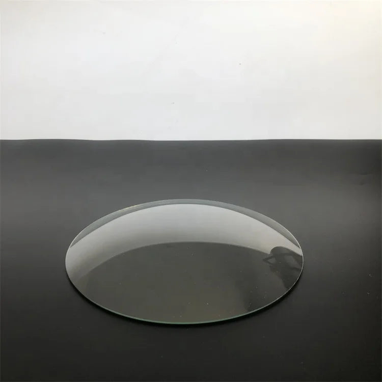 Factory Customized Size Circular Round Curved Convex Glass for Clock