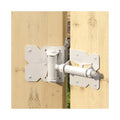 Wholesale White SS304 Adjustable PVC Self Closing Gate Hinges Heavy Duty Hardware Hinges for Vinyl Fences