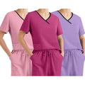 Random Color Top+pants Factory Direct Sale Customize Scrub Suit Doctor Nurse Work Cloth Medical Uniforms