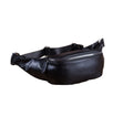 Unisex Custom PU Leather Fanny Pack Men's & Women's Fashion Zipper Closure Outdoor Sports Travel & Motorcycle Belt Bag Wholesale